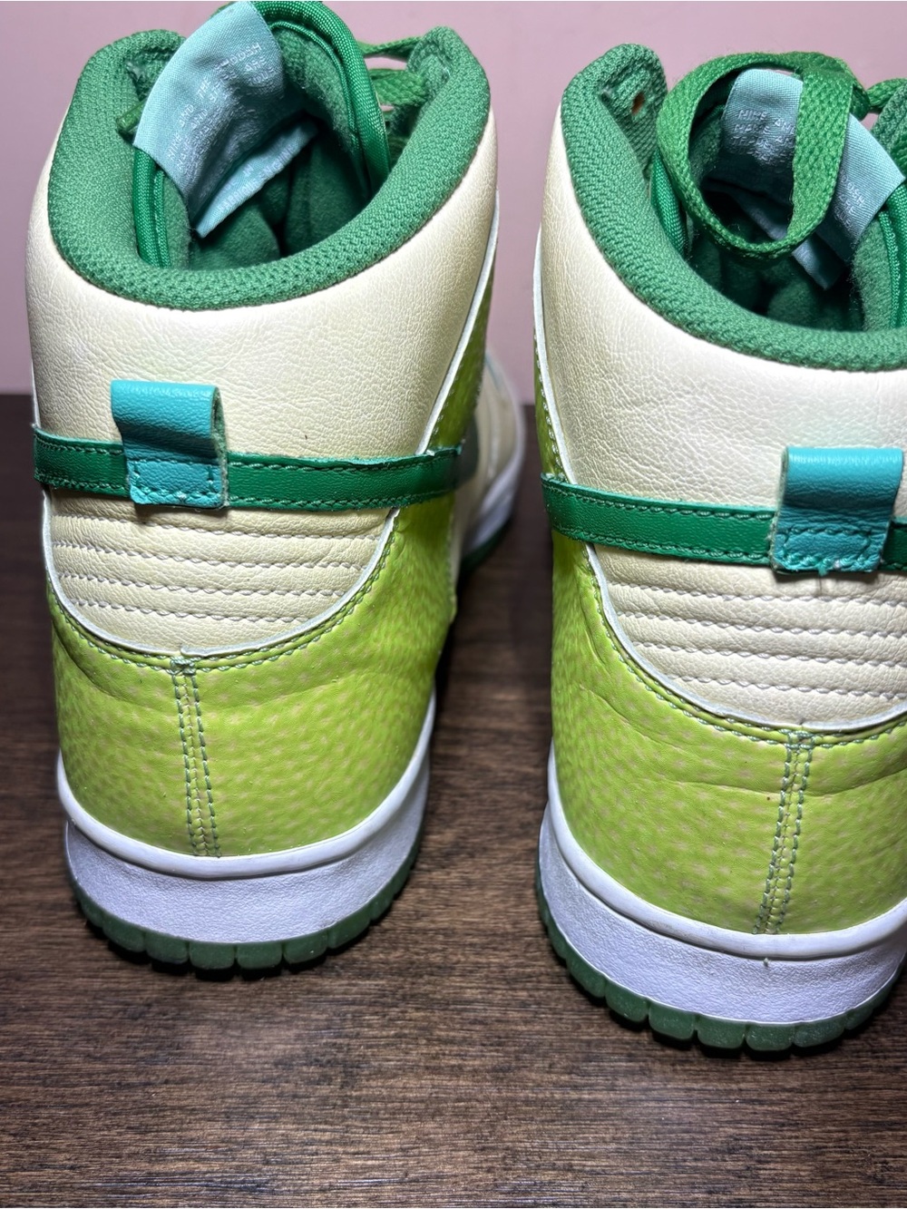 Nike Dunk High Premium Glow In The Dark 2 Men’s Size 10 312786-131 2007 - Picture 6 of 14